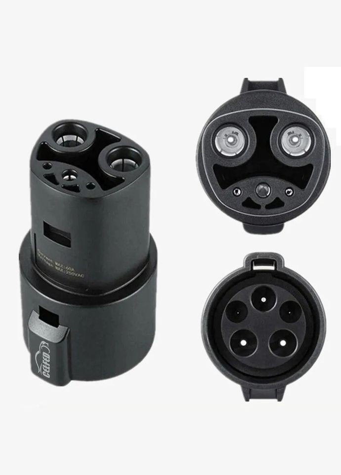 Адаптер Переходник Type 1 - Tesla (J1772 – Tesla) Black (342050569) Bluefield (349844281)