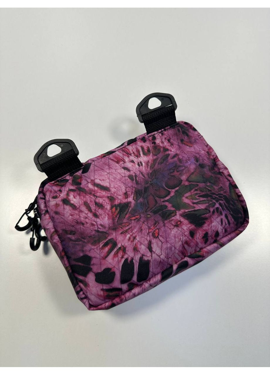 Сумка рожева 20*15*5,5см під шеврон тактична, барсетка через плече, боді UA (371770680)