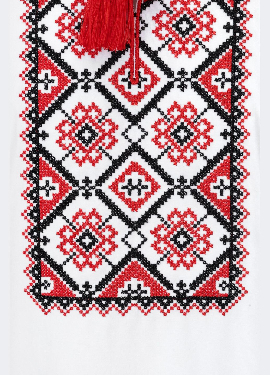 Белая вышиванка футболка мужская француз бело-красный (2000990486066a) shop (2000990486066) (364723933)