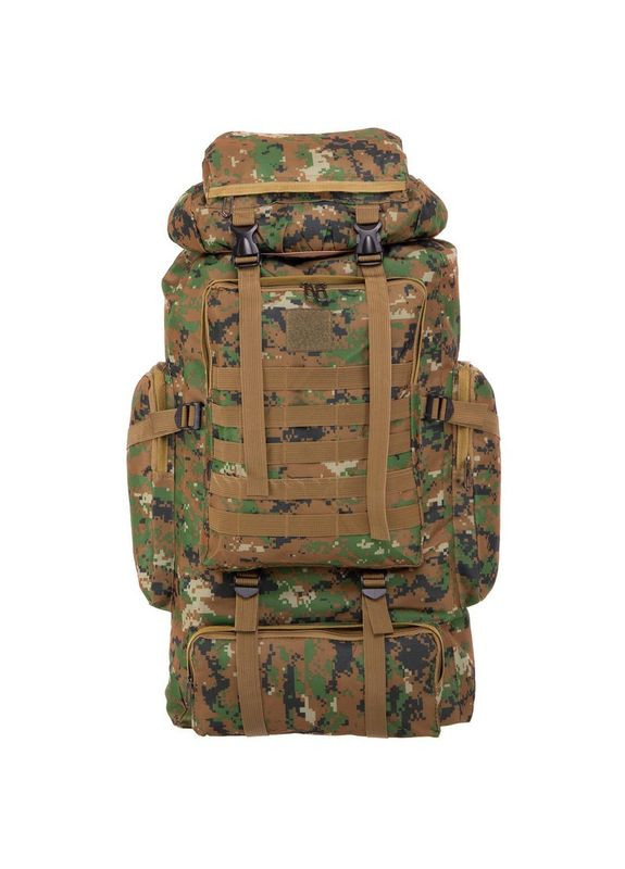 Рюкзак рейдовий тактичний (нейлон, оксфорд 600D, р-р 58х34х17см, 34л, Камуфляж ) (TY-9188 Камуфляж зелений) SP-Sport (361436668)