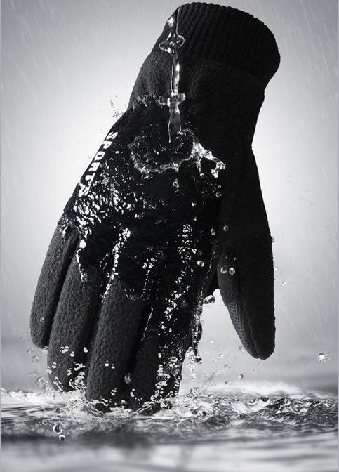 Універсальні зимові рукавички N702. L/9; Сенсор; Водовідштовхувальні. Антиковзні. Фліс. Сірий. Термоперчатки. Storm N_702 (306442721)