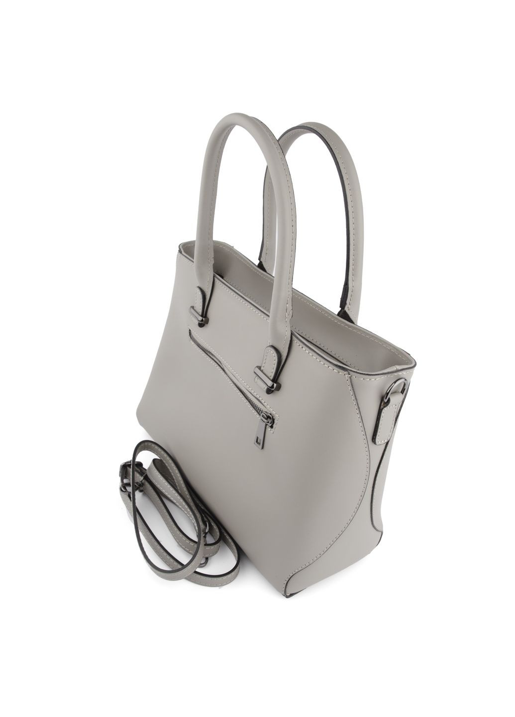 Сумка жіноча шкіряна ділова 03833 офісна капучіно Virginia Conti (325615756)