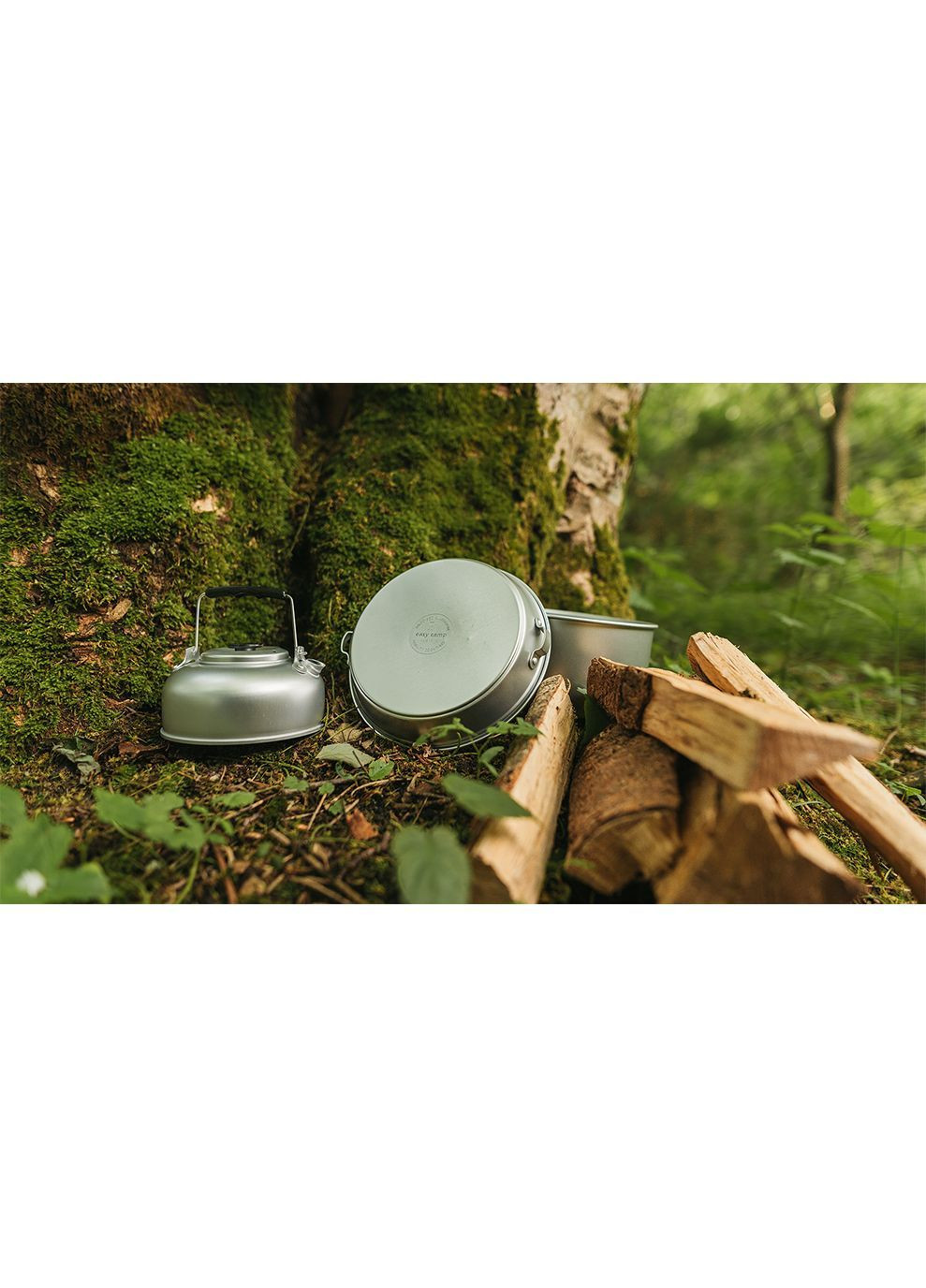 Набор туристической посуды Adventure Cook Set M Silver Easy Camp (282615743)