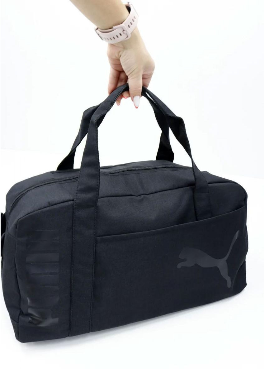 Oxford 1000D - чёрная спортивная сумка для зала и города No Brand (367621956)