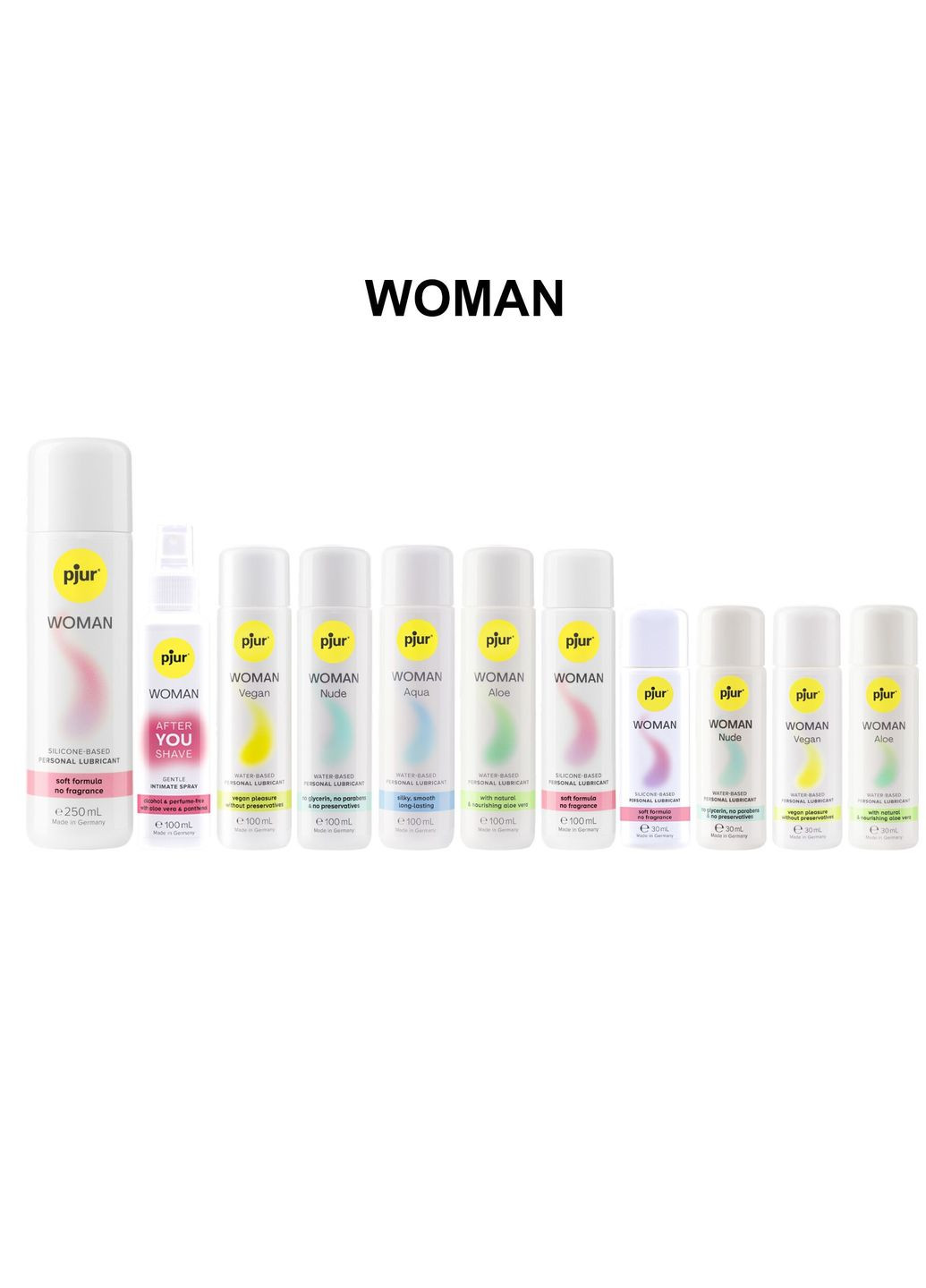 Смазка на водной основе Woman Nude 30 мл Pjur (335394710)