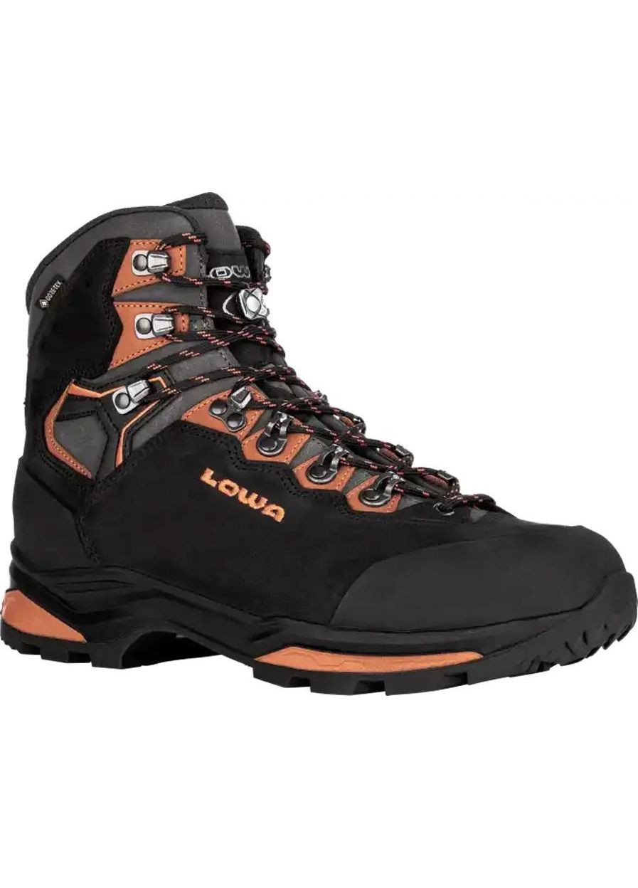 Ботинки из Gore-Tex Camino Evo GTX Black-Orange Lowa (316254347)