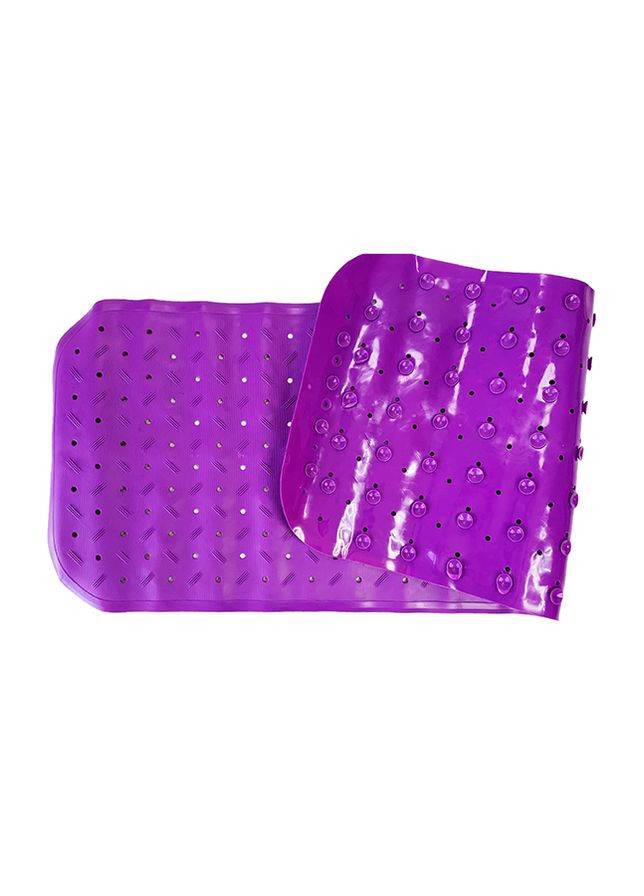 Килимок для ванної на присосках колір фіолетовий ЦБ-00235768 Megazayka (282924761)