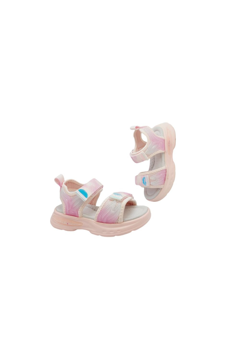 Розовые повседневные сандалии Apawwa на липучке