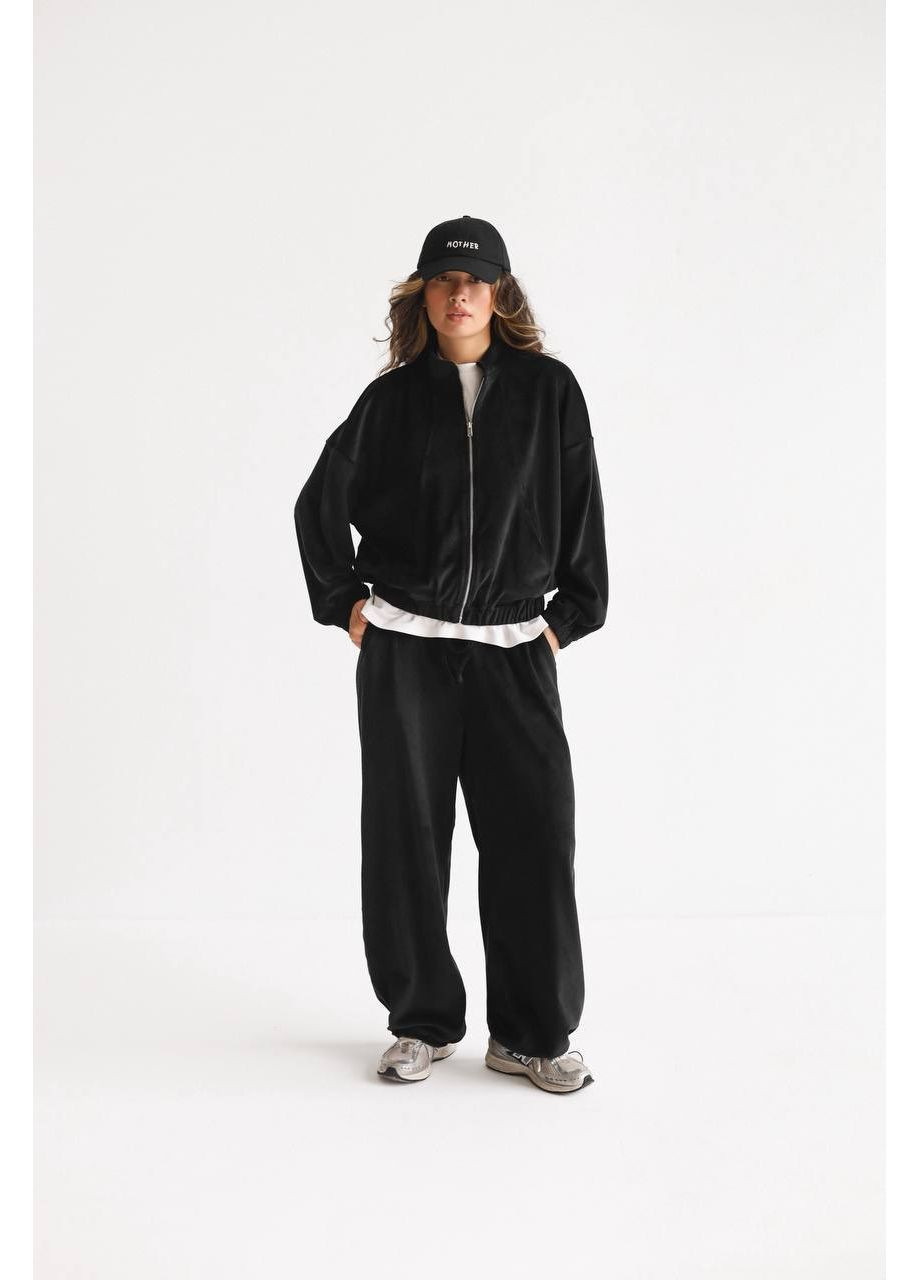 Жіночий спортивний костюм оверсайз з велюру MonCher (363849252)