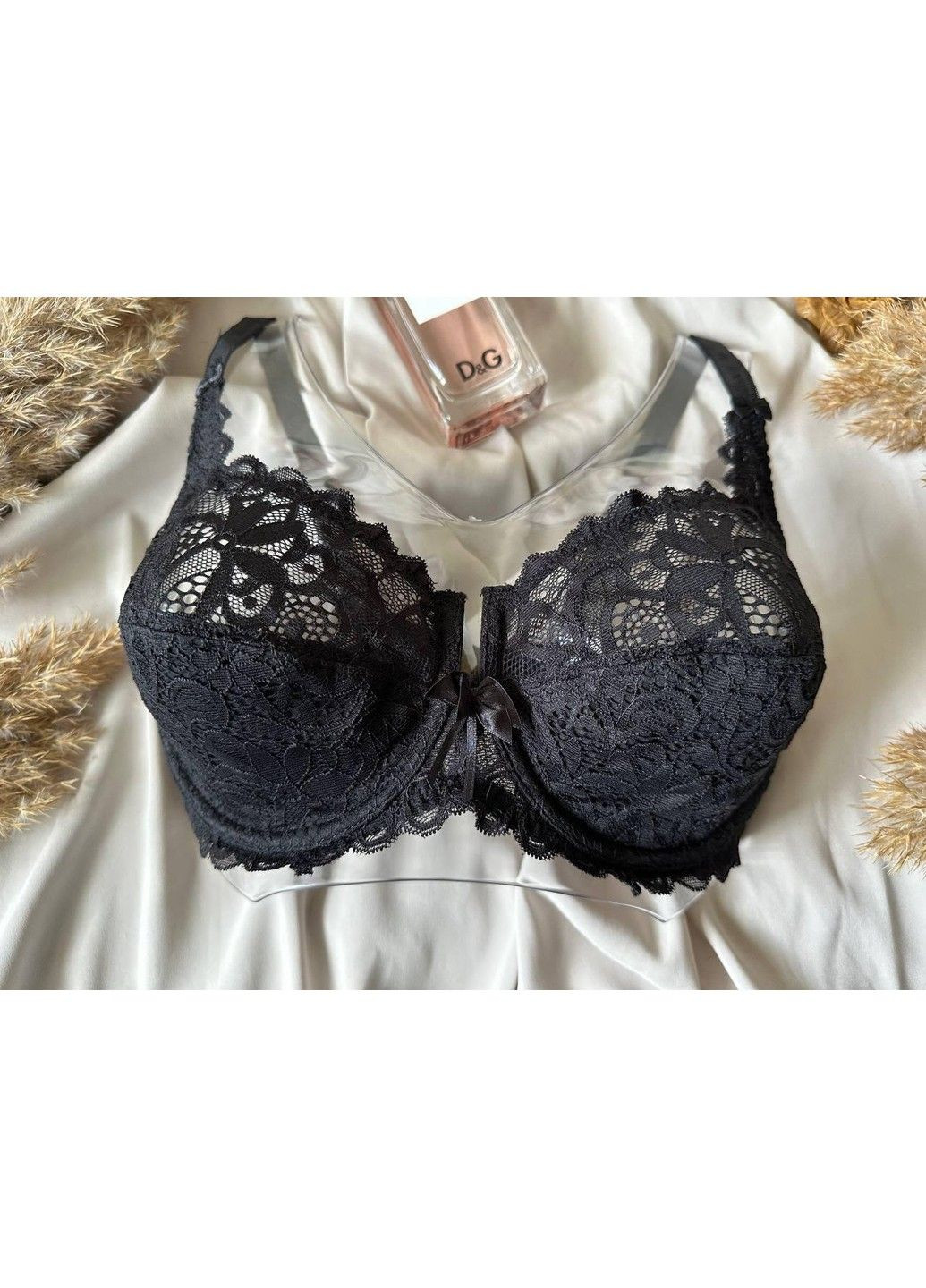 Чёрный бюстгальтер черный без поролона Lanny Mode