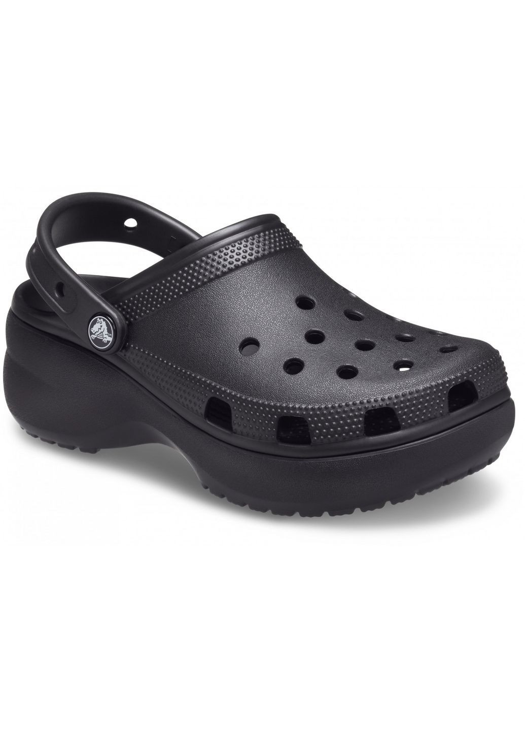 Черные сабо на высокой платформе classic platform clog 45 р 29.2-29.7 см черные 206750 m12/w14 black Crocs
