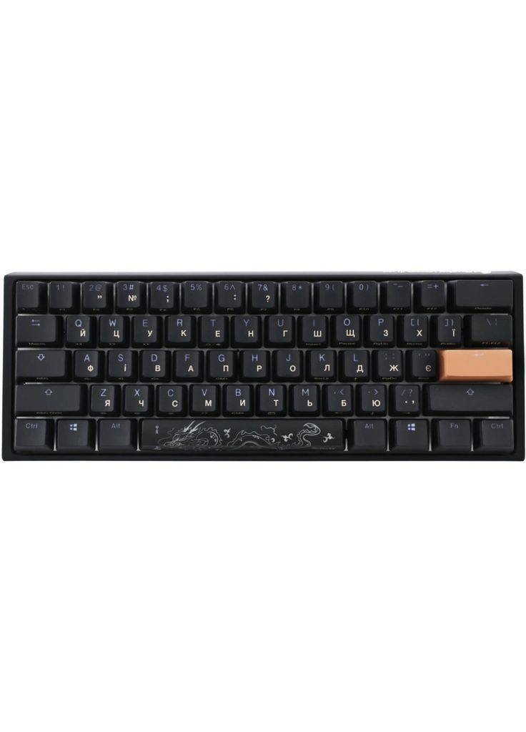 Клавиатура (m455220) Ducky One 3 Mini Cherry MX Brown RGB UA USB Black (369017824)