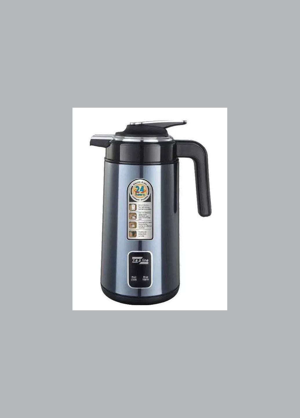 Електрочайник термос Zepline ZP-123-R 3л 2200 Вт Promotec (371357847)