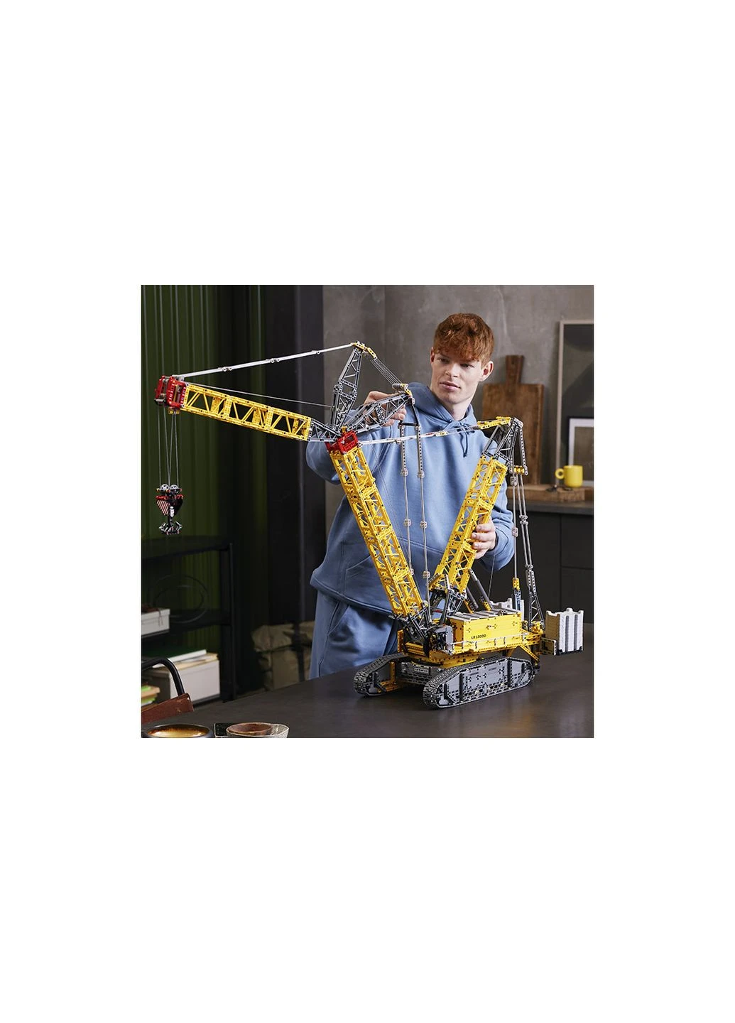Technic Гусеничний підйомний кран Liebherr LR 13000 2883 деталі (42146) Lego (381925288)