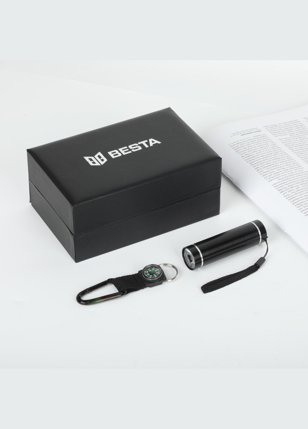 Подарочный набор с компасом и фонарем Light Besta (346529186)