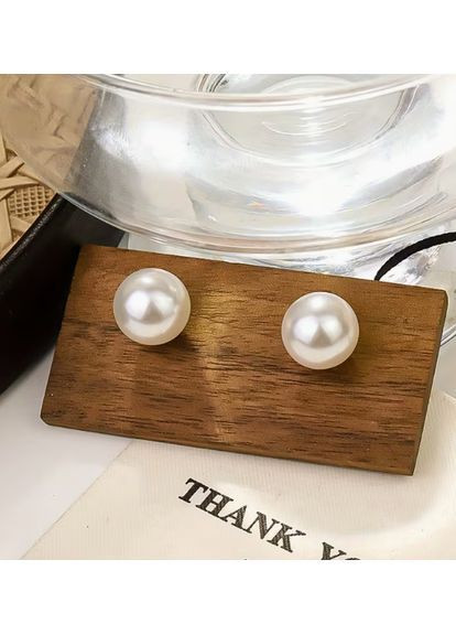 Сережки бижутерия Жемчужинка (имитация) No Brand (369489892)