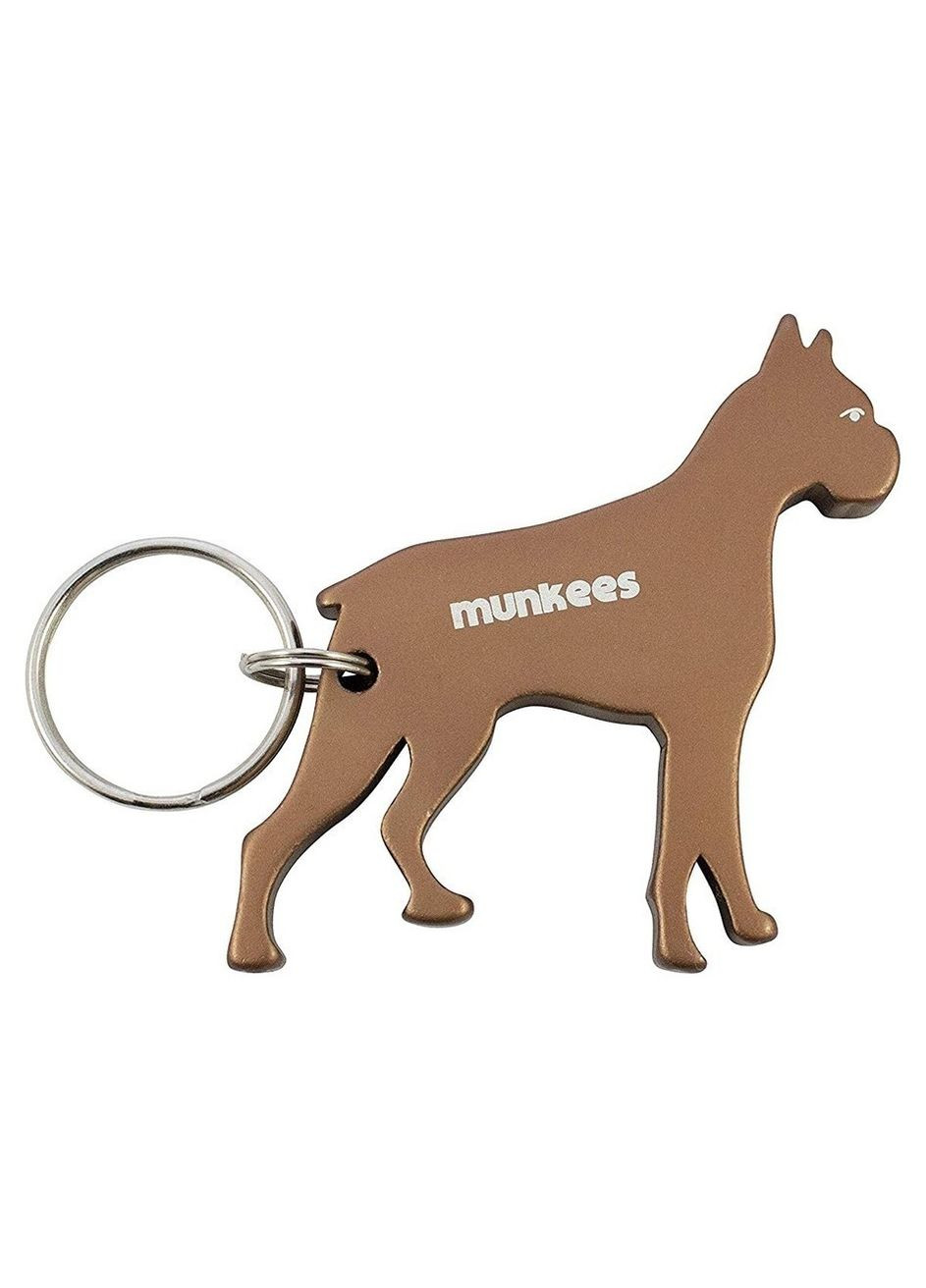 3453 брелок-открывалка Pug brown (3453-BR) Munkees (351869927)