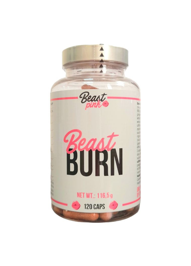Жиросжигатель Beast Burn для похудения 120 капсул BeastPink (290851406)