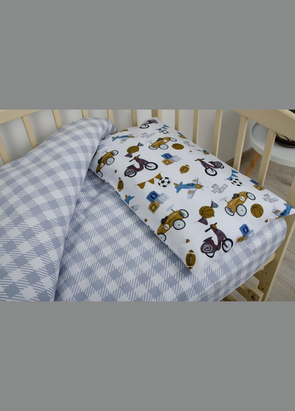 Дитячий комплект Тепік Ретро тачки 2-04000-26292 140х105 см ТЕП (364768467)