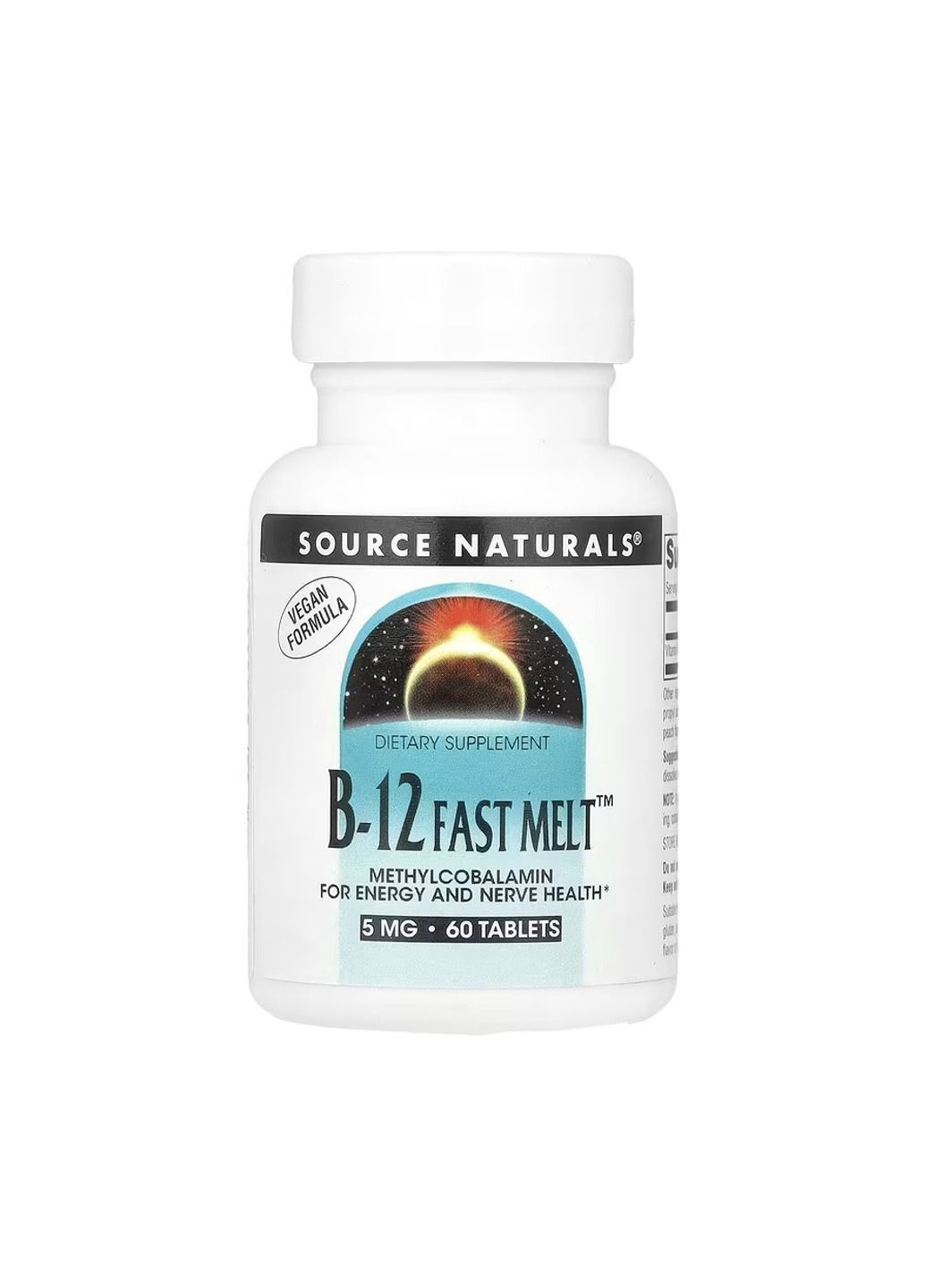 Комплекс витамина B12 Vitamin B-12 5mg - 60 tabs Source Naturals (330984634)
