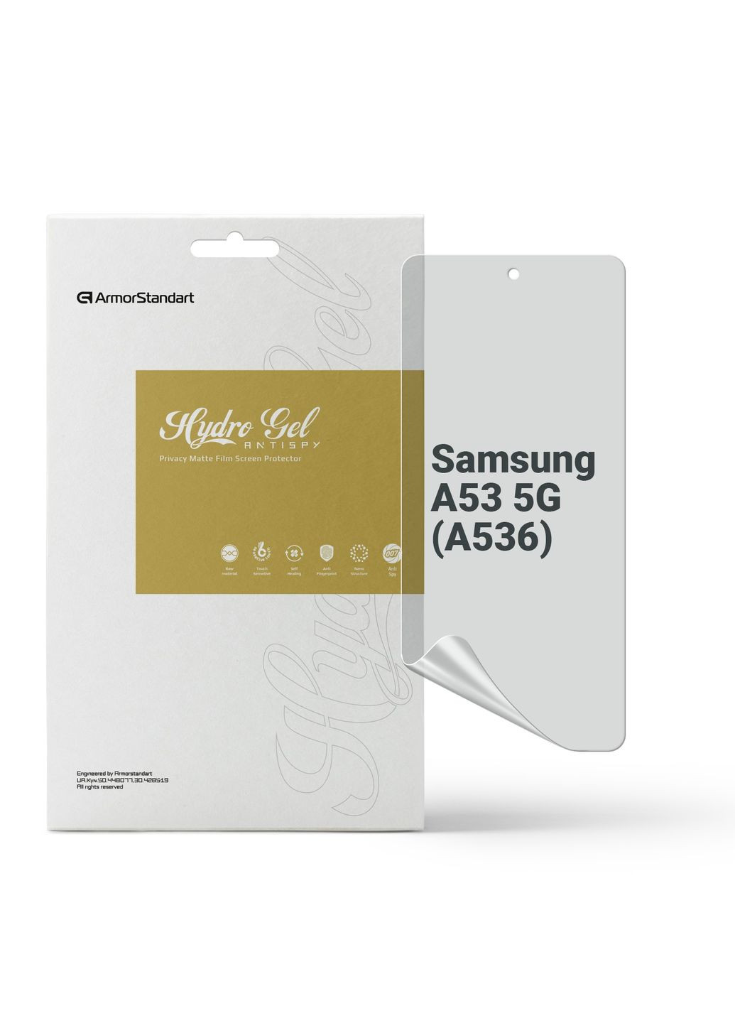 Гидрогелевая пленка Antispy для Samsung A53 5G (A536) (ARM69753) ArmorStandart (265534648)