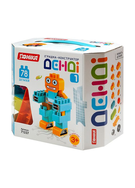 Конструктор дитячий "Денді 1" (78 дит.) (коробка) Unika (347729700)