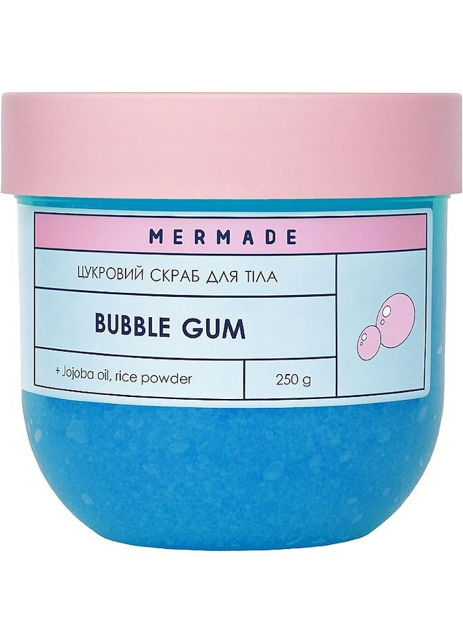 Сахарный скраб для тела Bubble Gum 250g (1208615-139523) MERMADE (368656016)