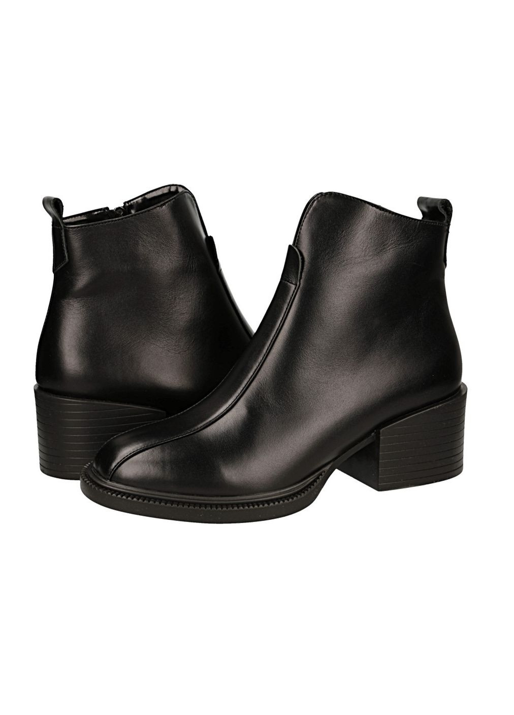 Черные демисезонная ботильони Benito