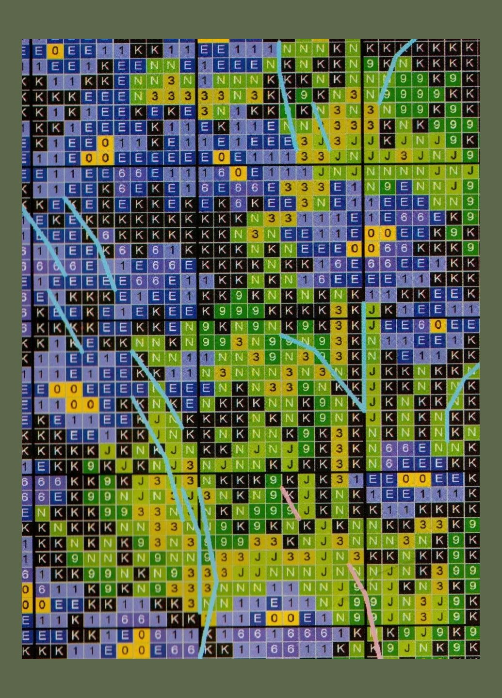 Набір для вишивання за нанесеною на канву схемою "Beautiful Flowers 3". AIDA 14CT printed 21*30 см Joy Sunday (313613200)