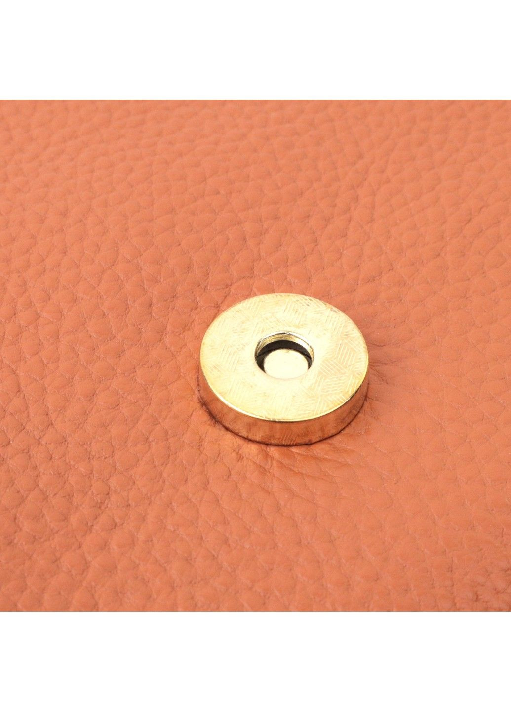 Елегантна сумка для жінок з короткою ручкою з натуральної шкіри 22669 Руда Vintage (297983206)