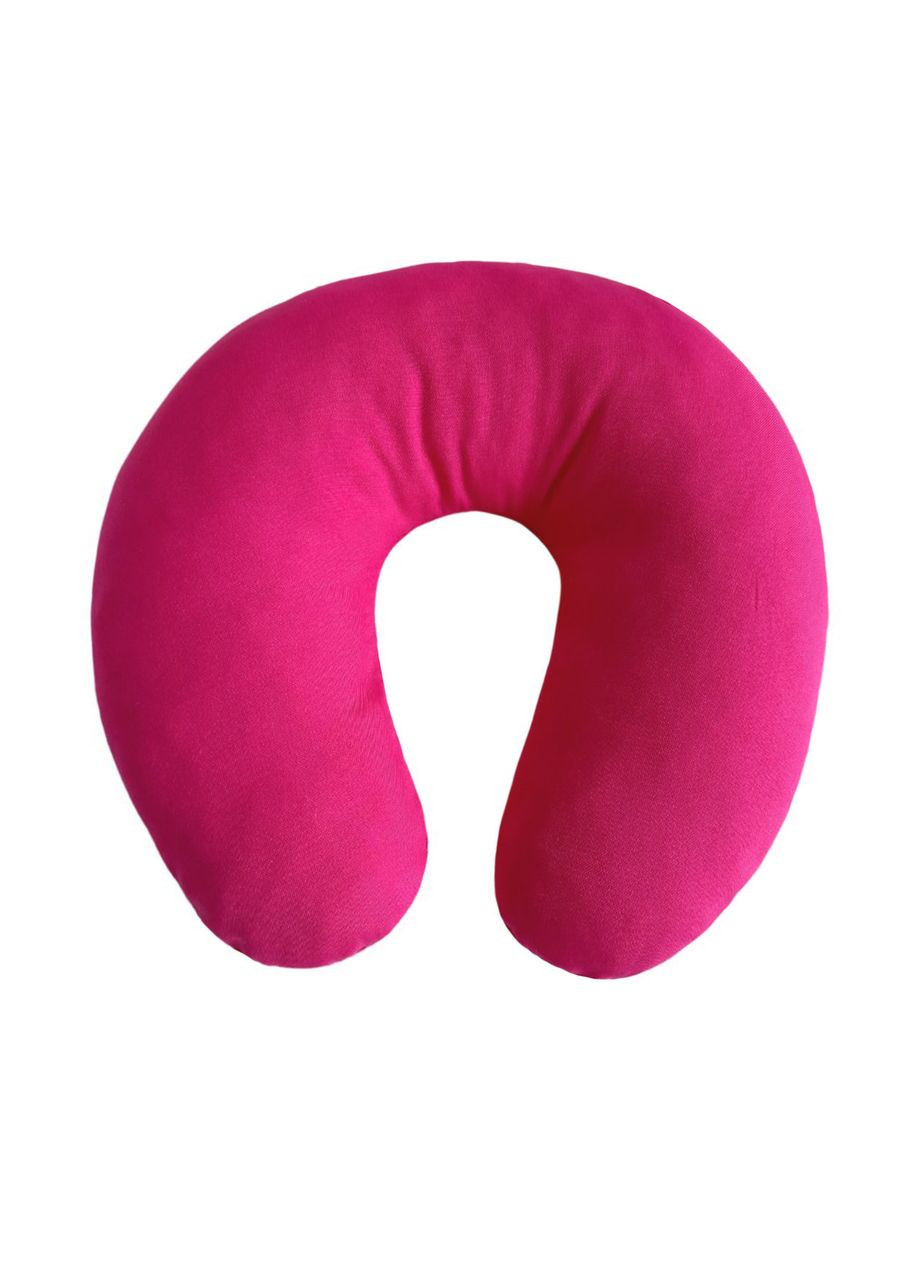 Подушка для путешествий 30х33 см Розовая No Brand (324832604)