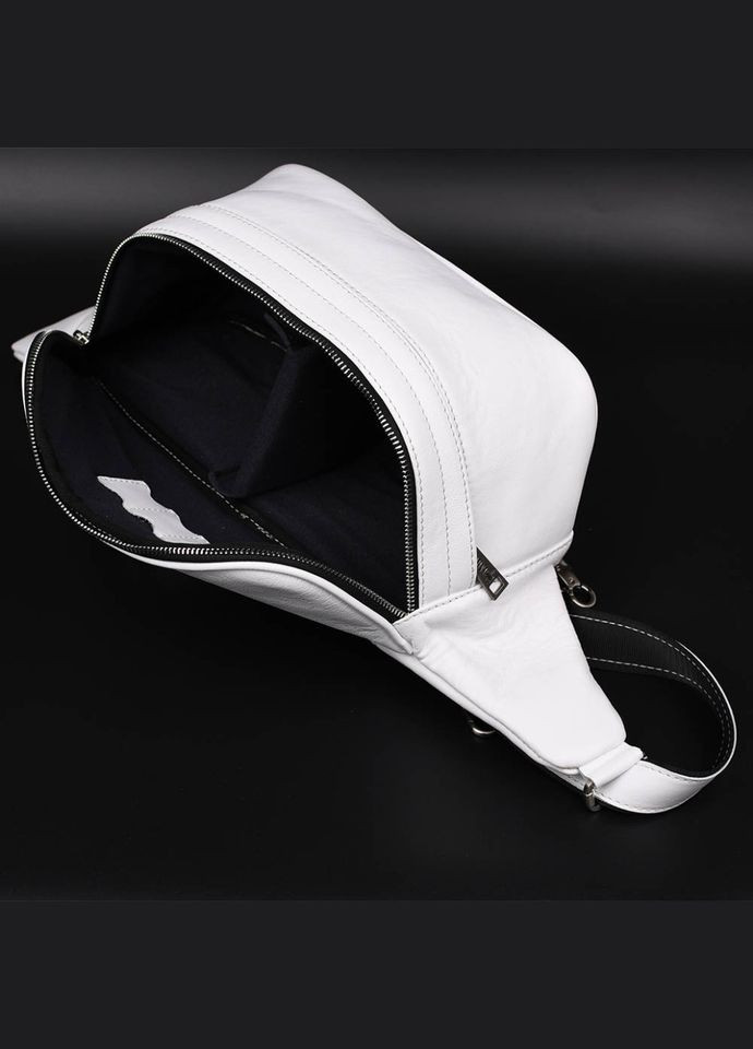 Сумка бананка для фотоапарата шкіряна GS-1313-4lx біла наппа TARWA (300171369)