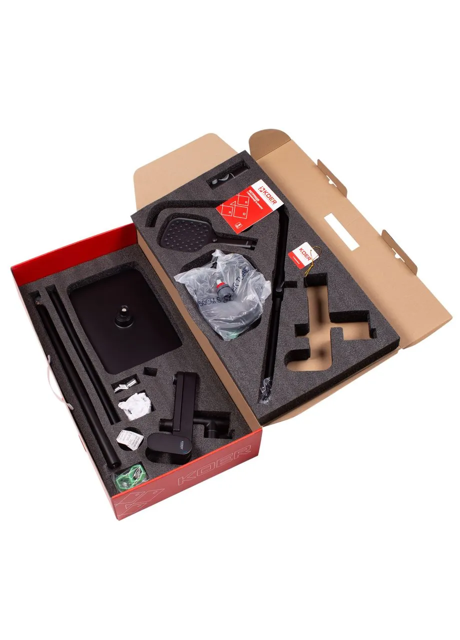 Душова колона KB-56030-05 зі змішувачем та 3 функціями (KR5428) KOER (400909088)