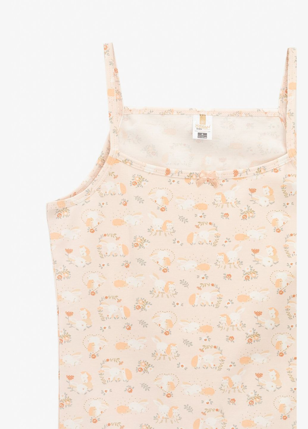 Персиковый комплект майки+трусы для девочки 43141 11-12 лет персиковый shop (2000990918208) Ozkan