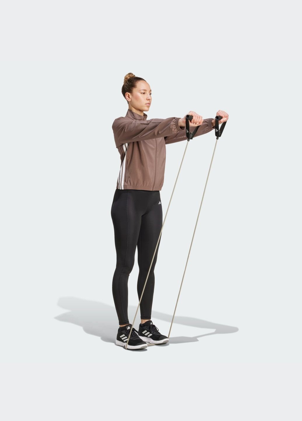 Куртка Train Essentials 3-Stripes Woven Warm-Up Jack adidas (346449091)