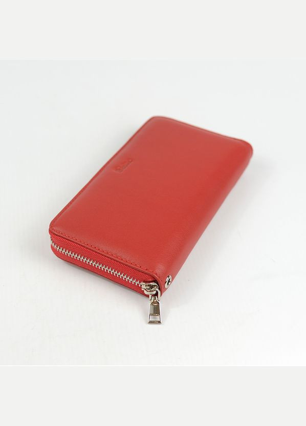 Красный женский кожаный классический кошелек на молнии Balisa (292404322)