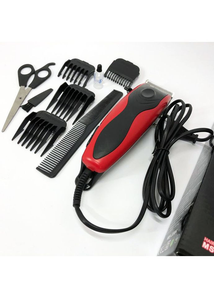 Электрическая машинка с насадкой для бороды MS-3304, ON-199 Окантовочная машинка Domotec (351486433)