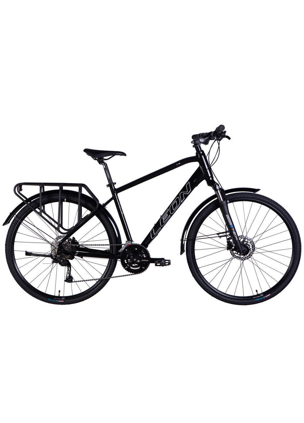 Велосипед AL 28" TG 70 MAN HDD рама-19" черный 2025 Leon (369783036)
