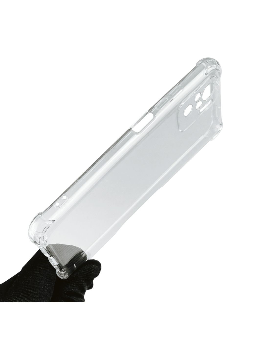 Чехол для Redmi Note 10 с бронь углами выше экрана противоударный на сяоми редми нот 10 прозрачный Xiaomi (366020078)