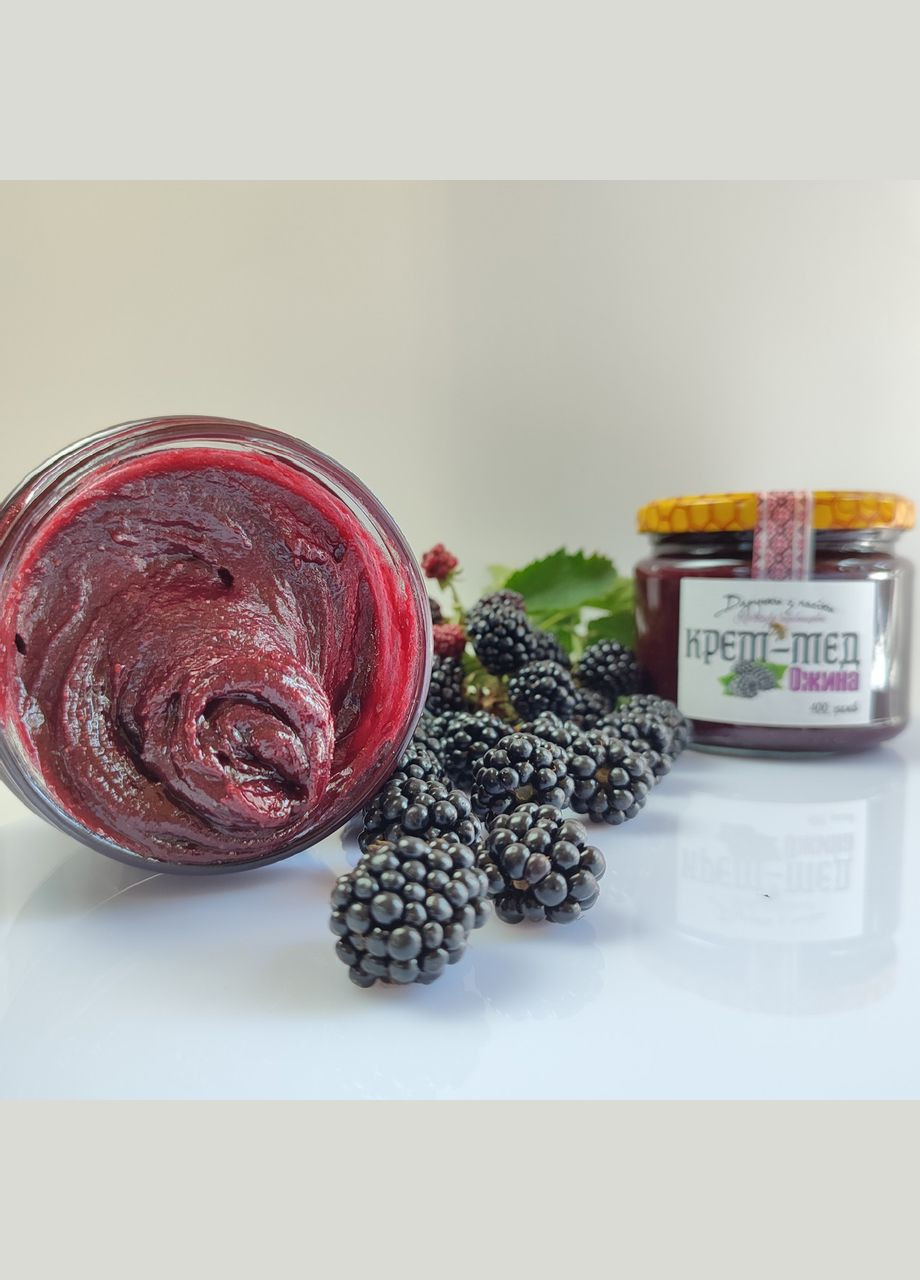 Крем-мед Ожина 400 грам МЕД ПОШТОЮ (322148851)