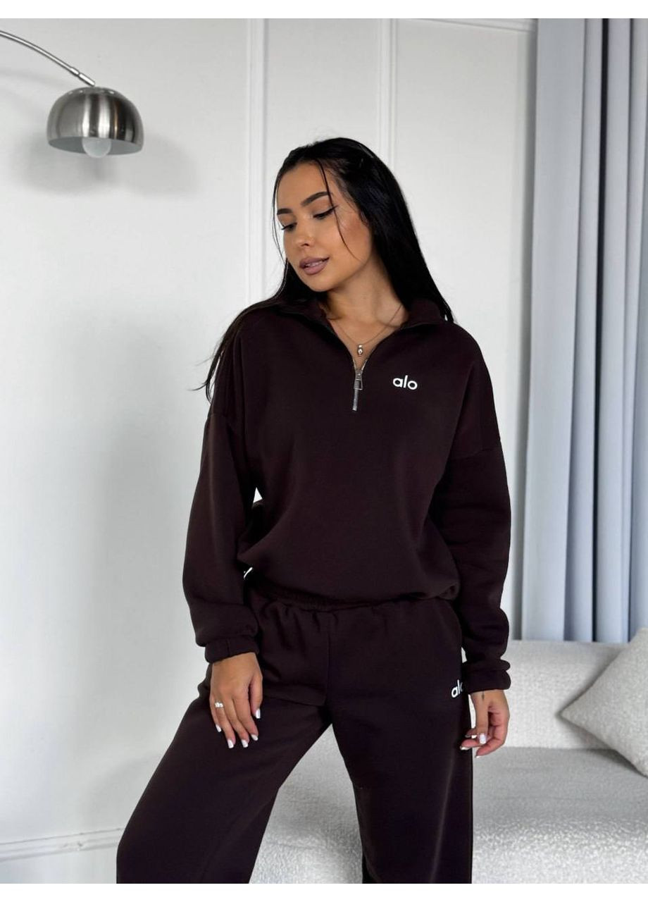 Жіночий костюм із тринітки на флісі • ЗАМІРИ В ОПИСІ DK/DL Мода без кордонів (370549222)