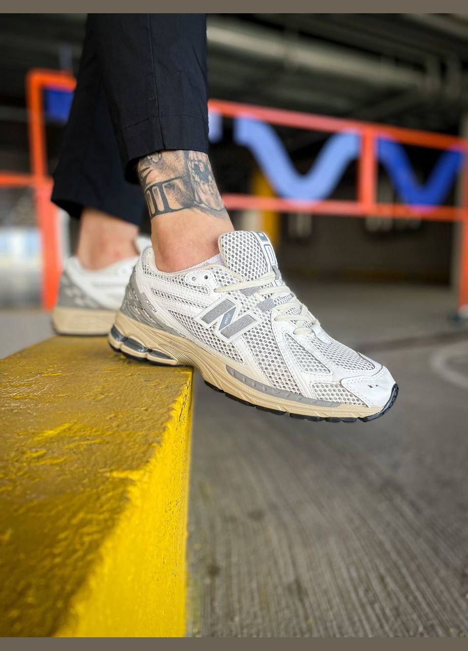 Кроссовки женские и мужские New Balance 1906R grey beige | Нью Беланс 1906R серые бежевые No Brand серые всесезоны (313653544)