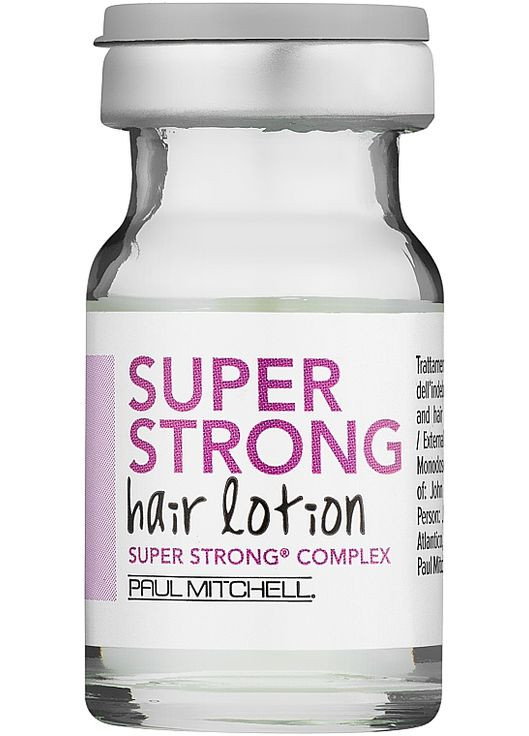 Восстановительные ампулы против ломкости волос Super Strong Hair Lotion 12x6ml (34089-29858) Paul Mitchell (368659262)