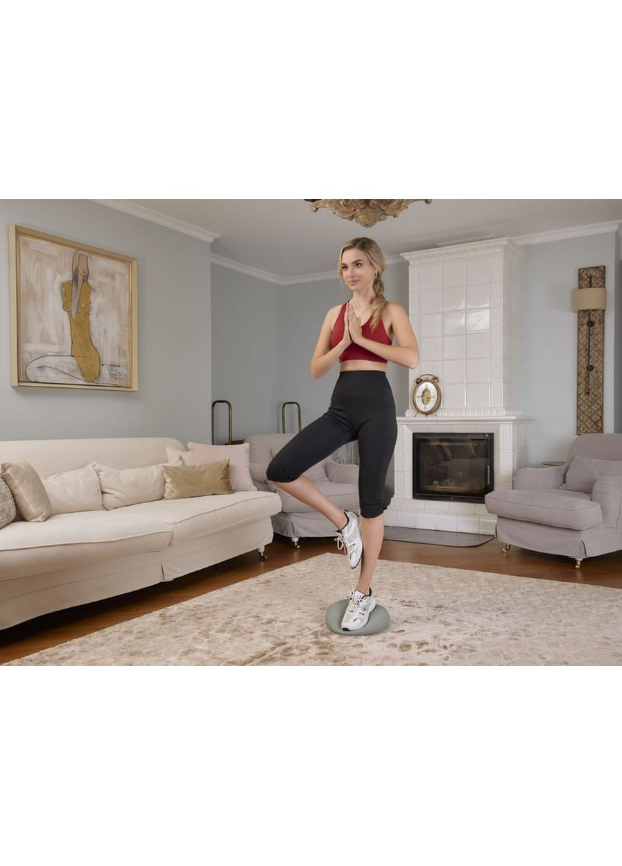 Балансувальна подушка HS-R034BC сіра Hop-Sport (365718010)