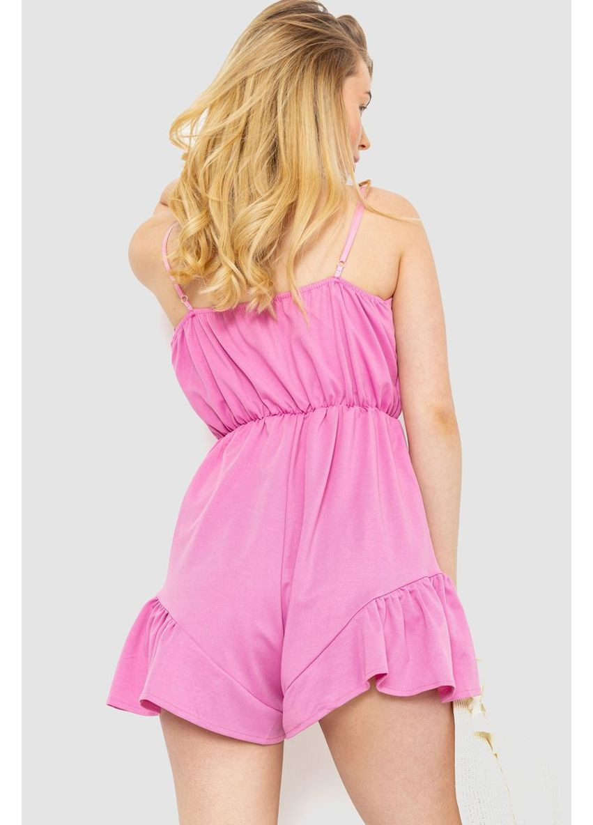 Комбінезон жіночий однотонний 204R0060, колір Рожевий Ager рожевий