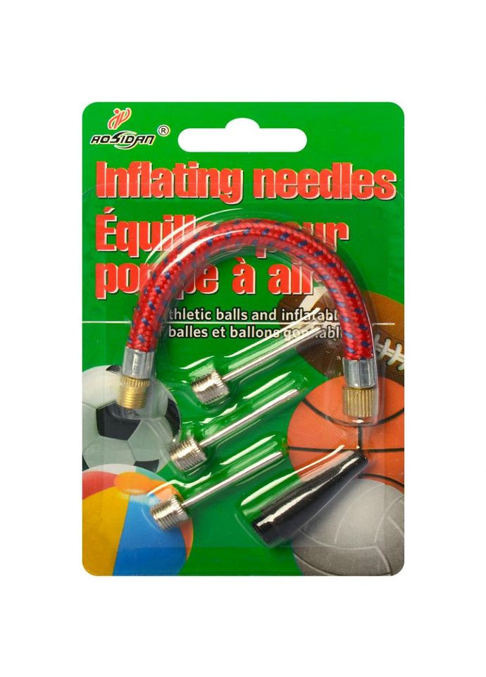 Набір для м'ячів MS 1784 голка, насадка, гнучкий шланг No Brand (330603148)