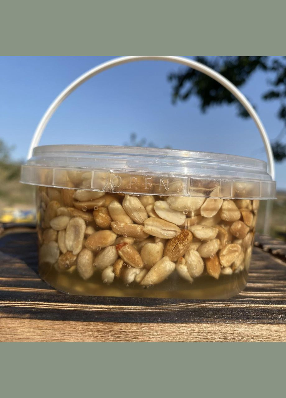 Арахис жареный в меду акации 0,5 л (600 грамм) МЕД ПОШТОЮ (322148824)