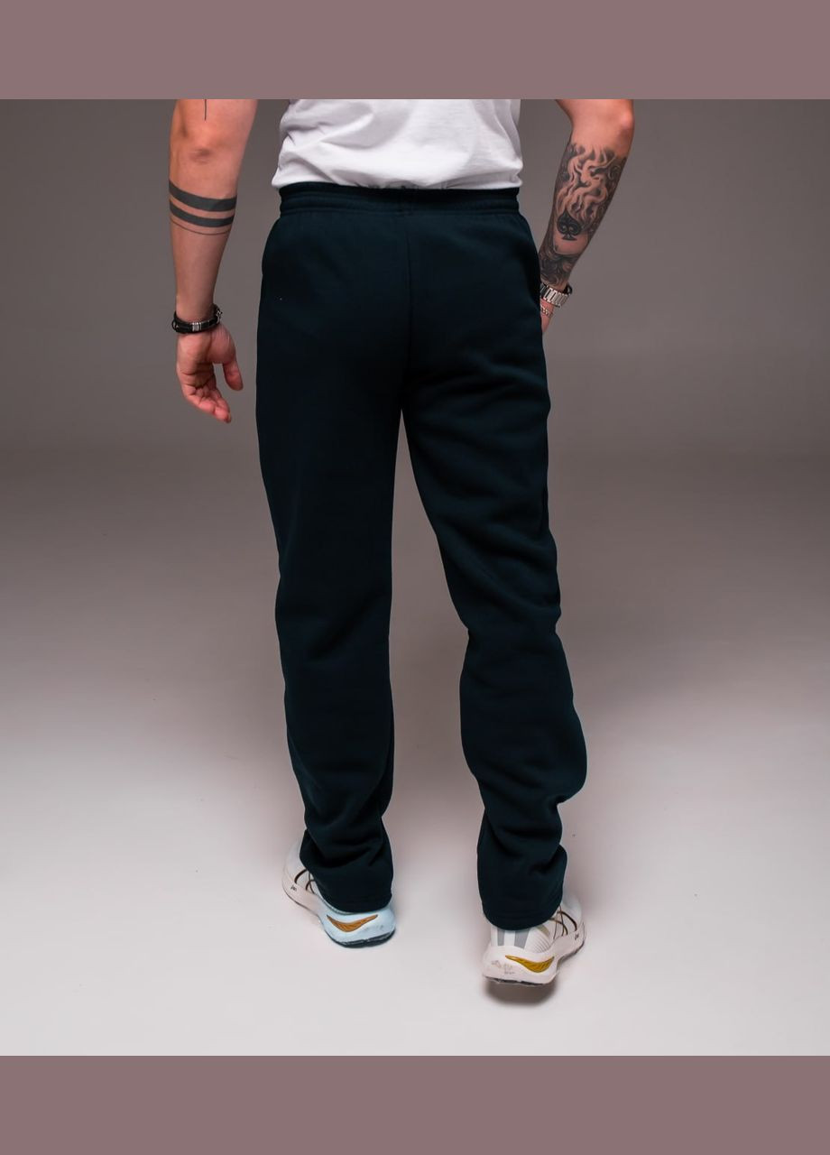 Темно-синие спортивные, повседневный зимние брюки Vakko