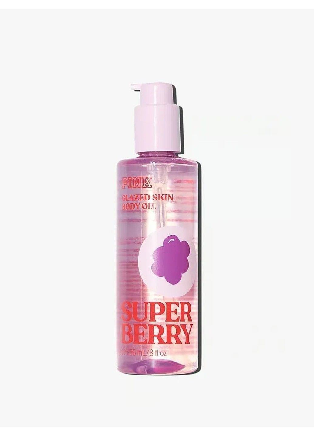 Набор & Pink Super Berry Body Lotion + Body Oil Victoria's Secret (355267061)