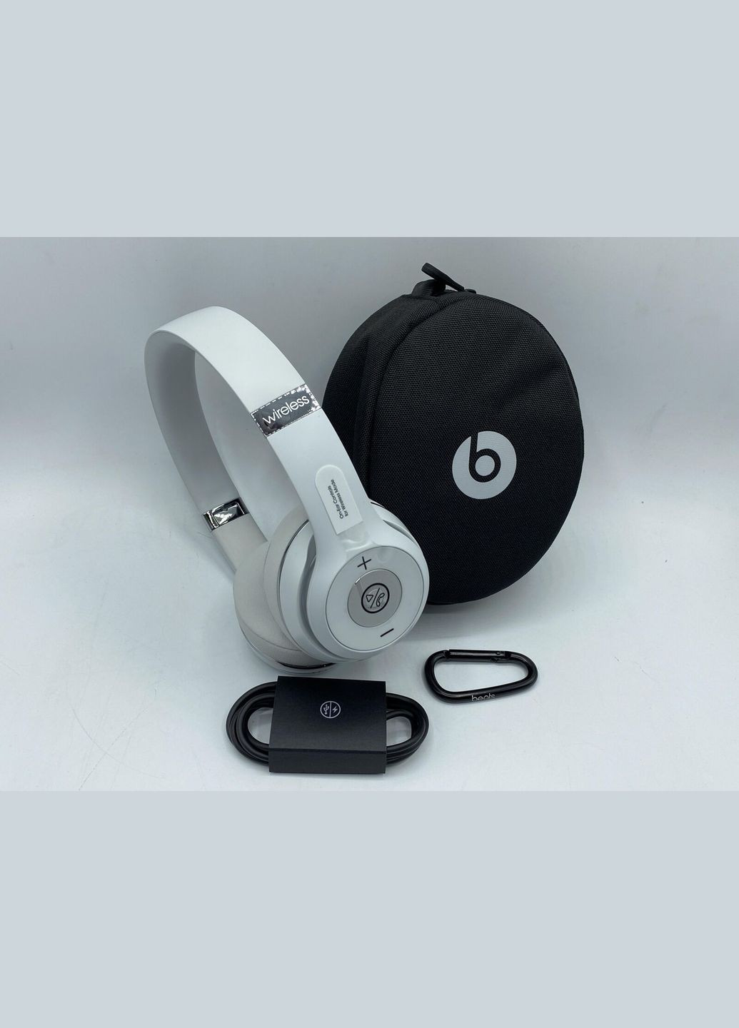 Беспроводные наушники by Dr. Dre Solo3 Wireless On-Ear Headphones Satin Silver (модель MX452LL/A) BEATS (292324089)